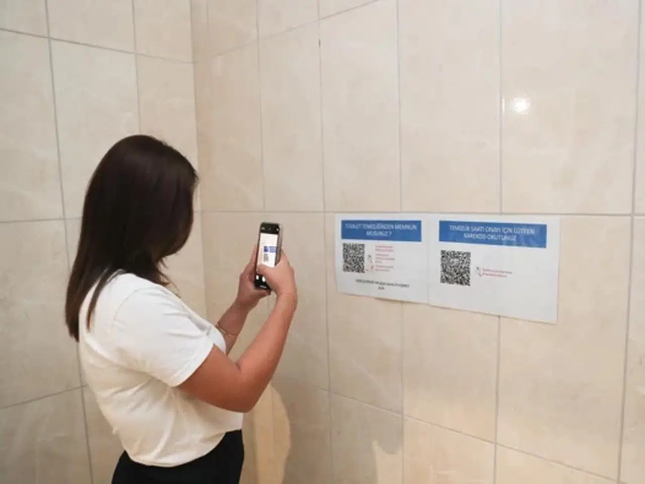 Hastanelerde QR kodlu temizlik dönemi başladı