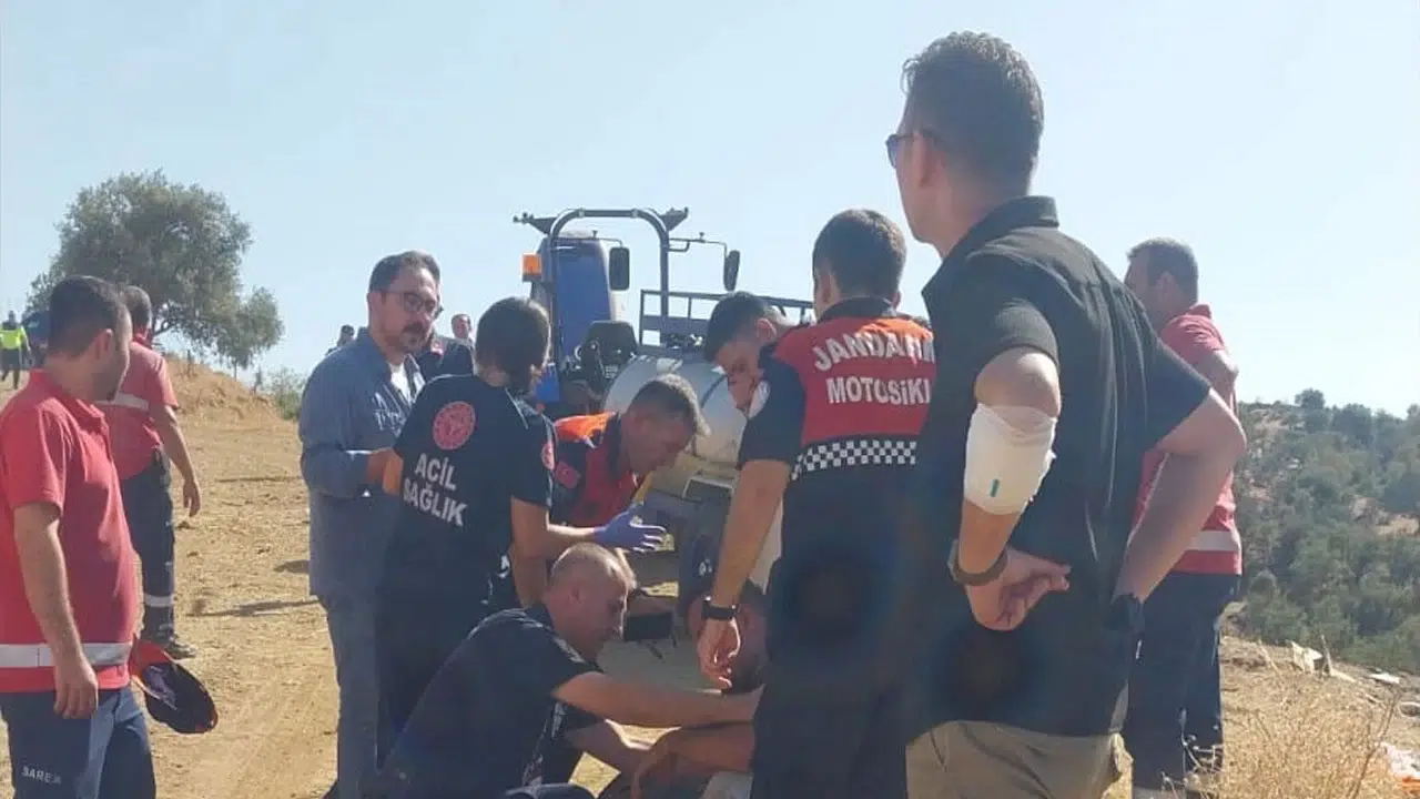 Kamyonetten düşen mühimmat patladı: Çok sayıda polis ve jandarma yaralandı