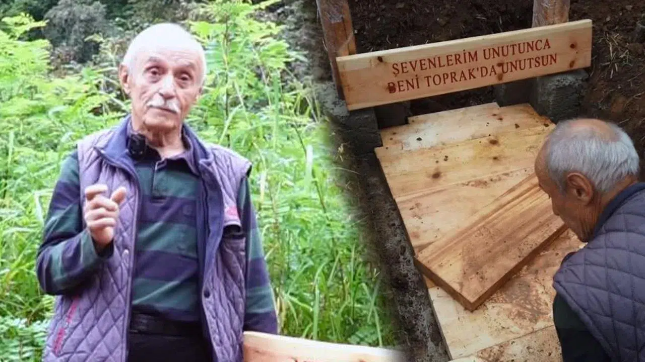Kendisine geri dönüşümlü mezar yaptırdı: Her şey sıfırlanacak