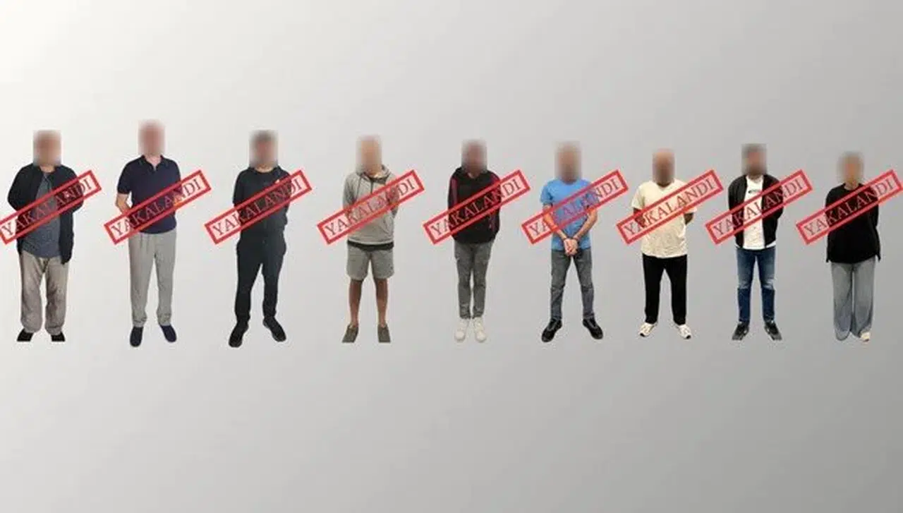 Kırmızı bültenle aranıyorlardı: 9 kişi yakalanıp Türkiye'ye getirildi