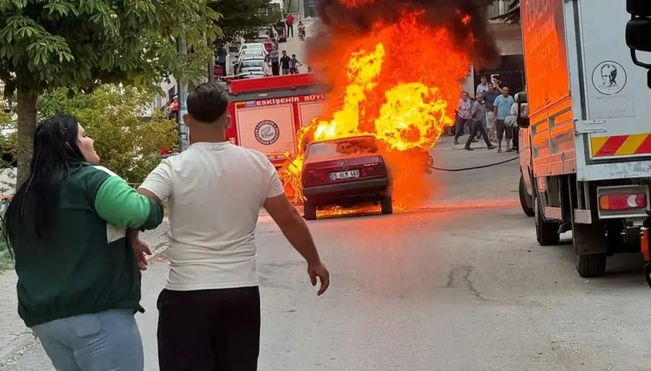 4 yılda aldı, sadece 1 kez binebildi: Gözlerinin önünde yandı
