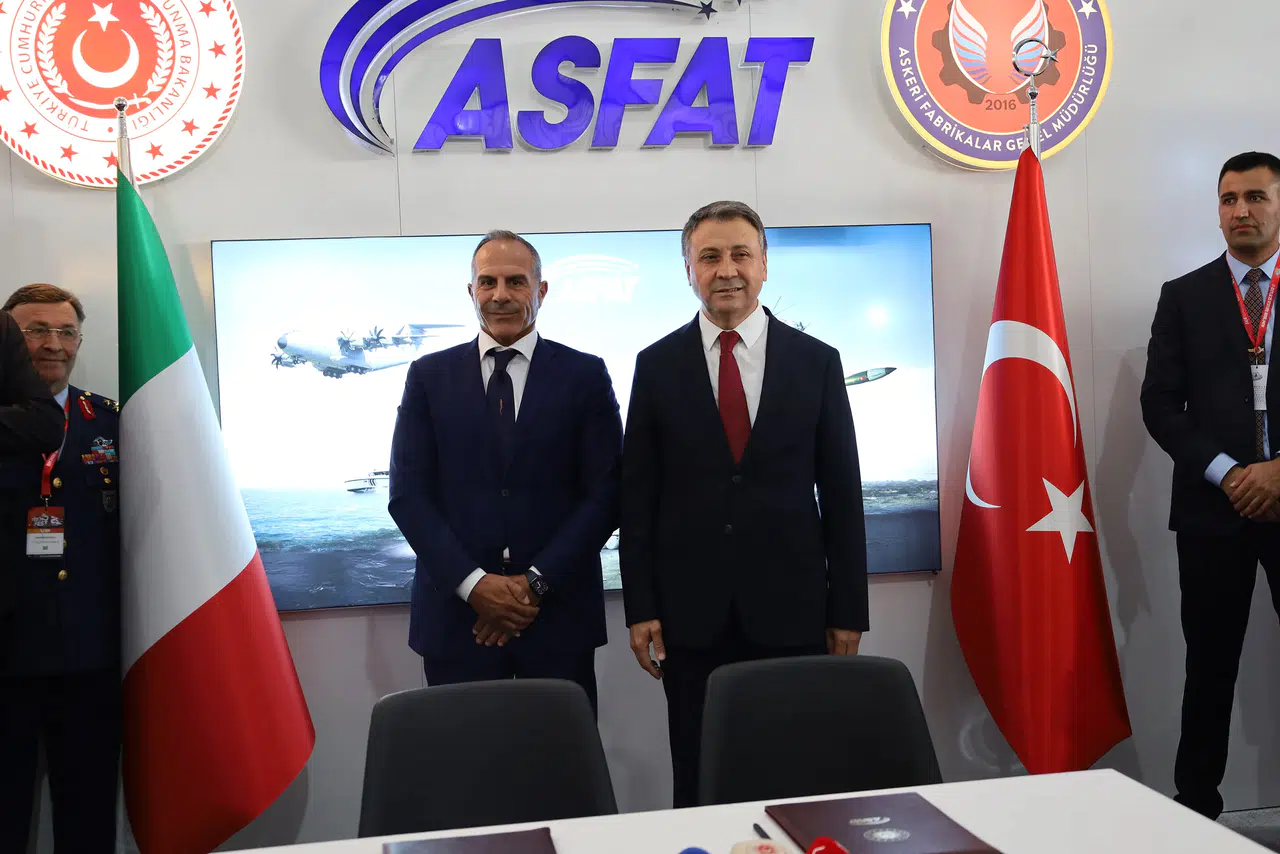TEKNOFEST'te ASFAT ile Magnaghi Havacılık arasında ortaklık