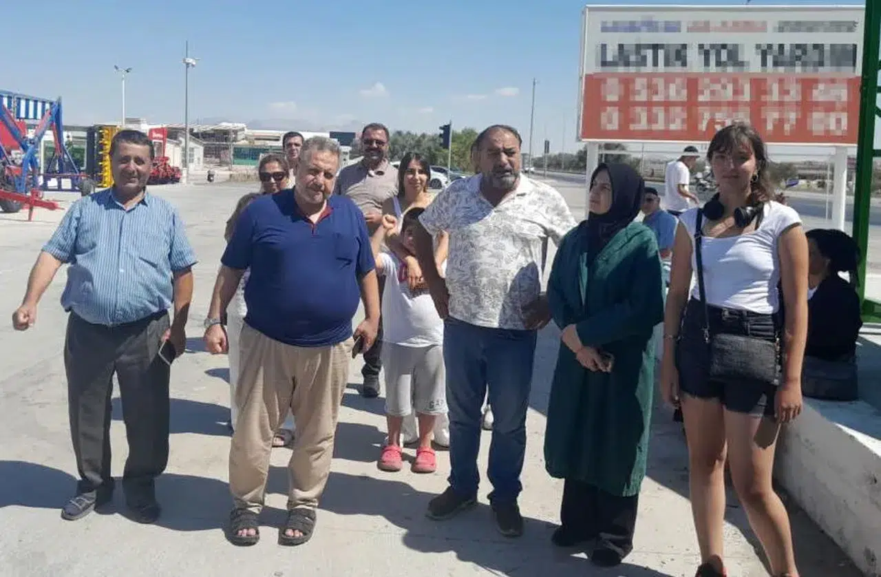 Mazotu biten otobüs Konya Karapınar'da kaldı, yolculardan para istendi