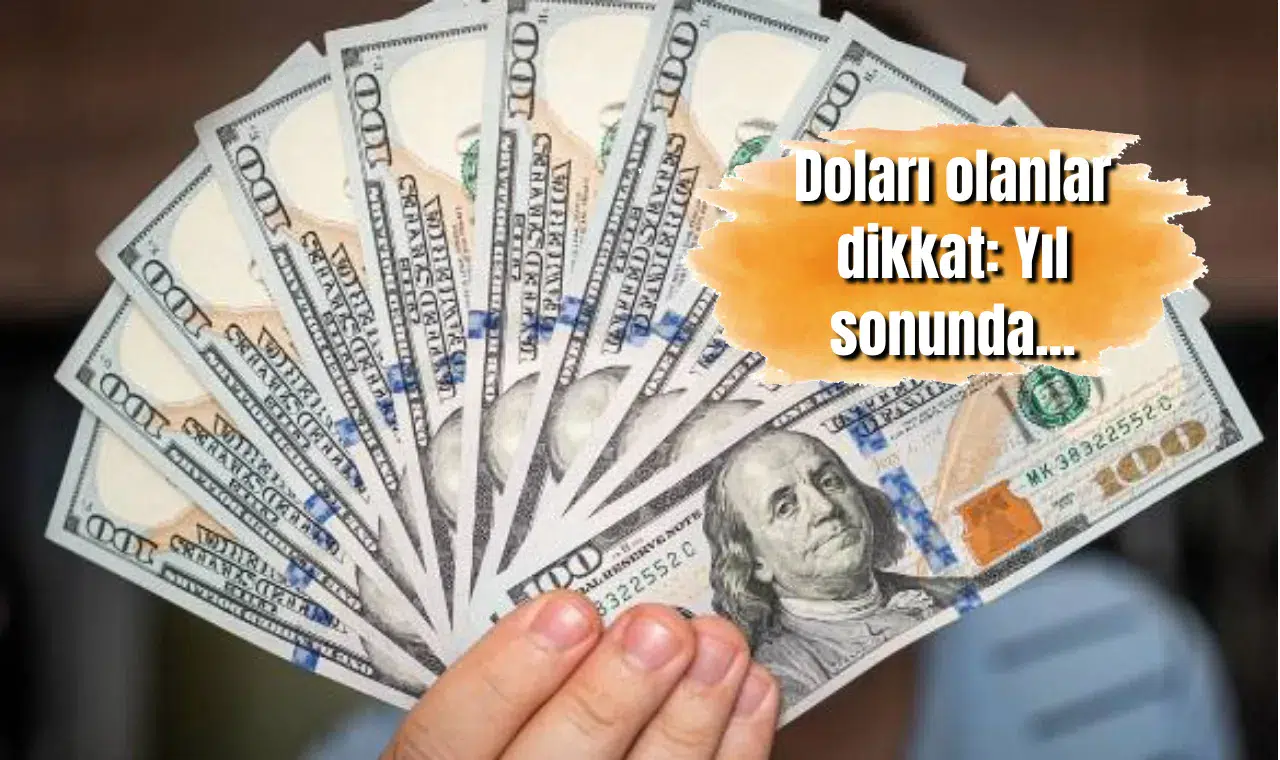 Doları olanlar dikkat: Yıl sonunda...