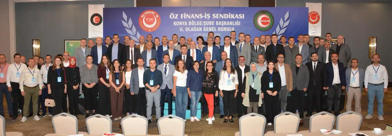 Öz Finans İş Sendikası'nda Genel Kurul heyecanı: Başkan Yiğit güven tazeledi
