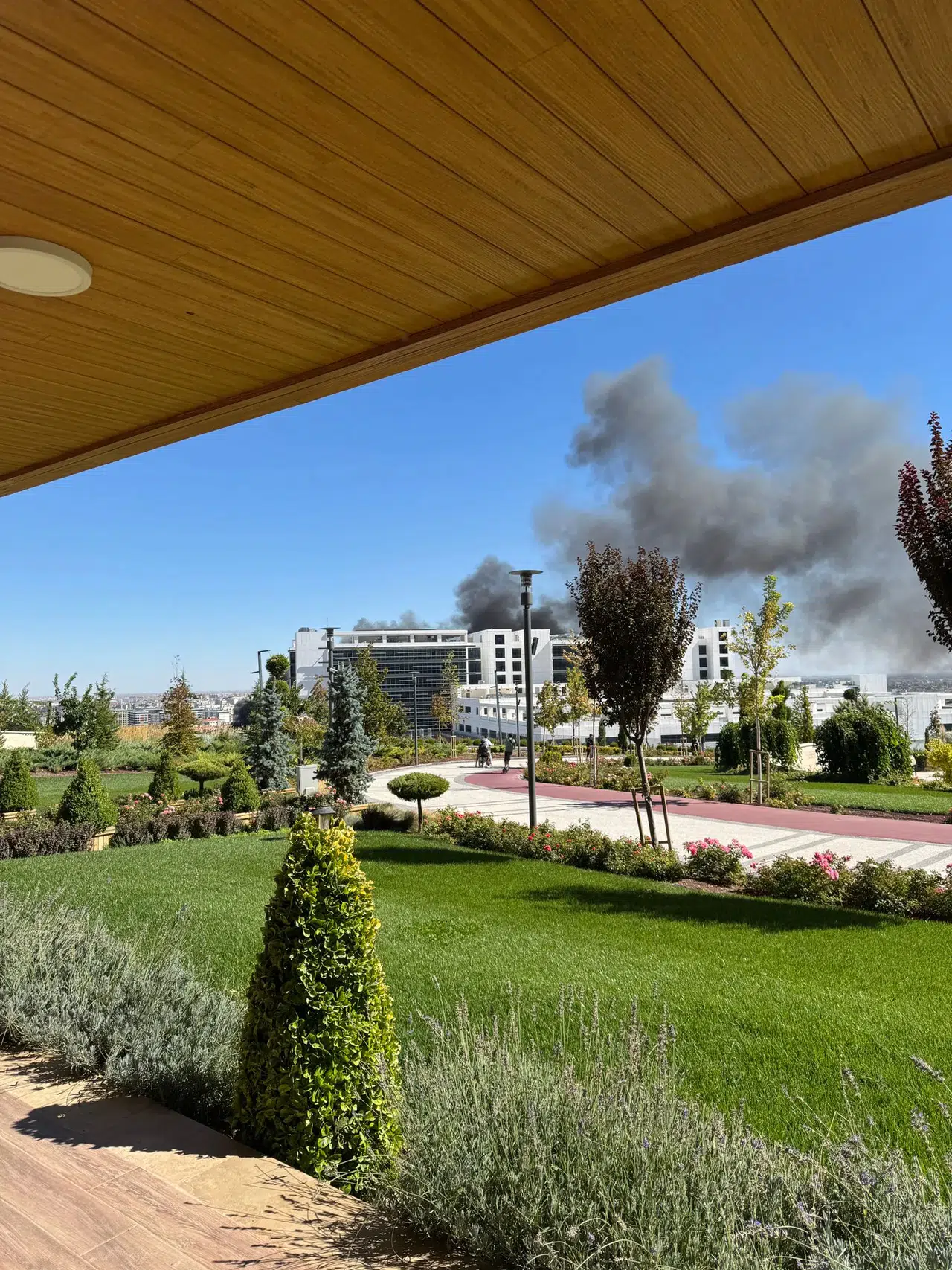 Konya'da yangın! Meram Tıp Fakültesinde korku dolu dakikalar