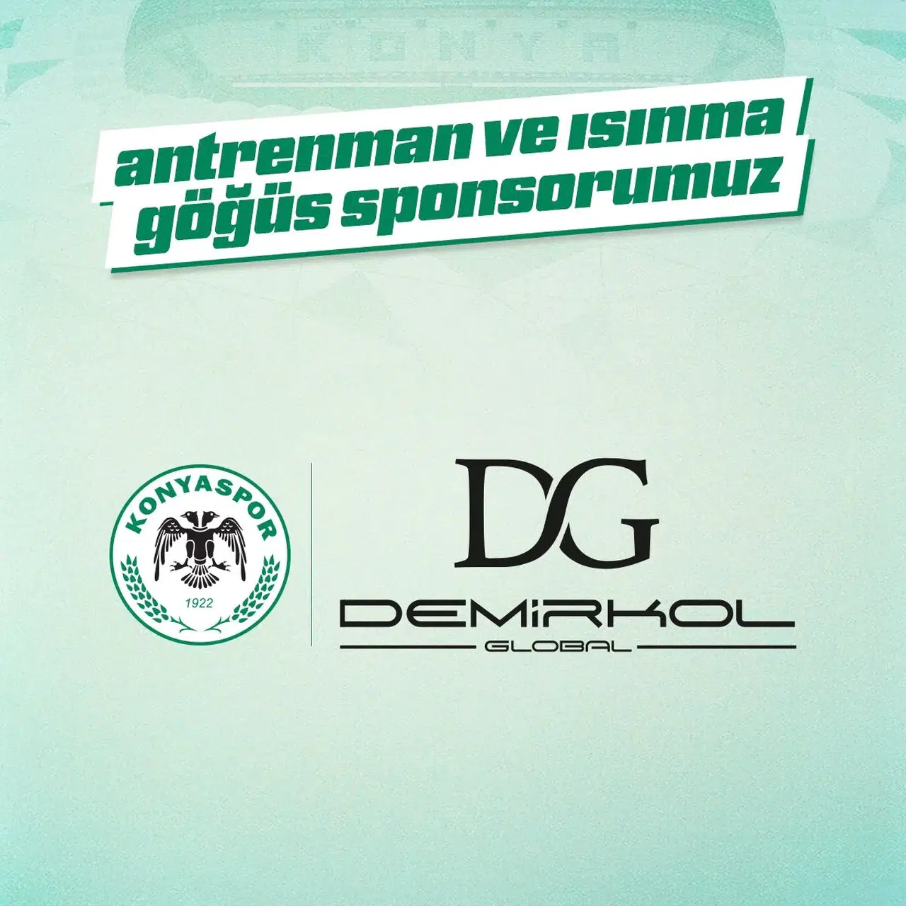 Konyasporlu yöneticiden sponsorluk desteği!