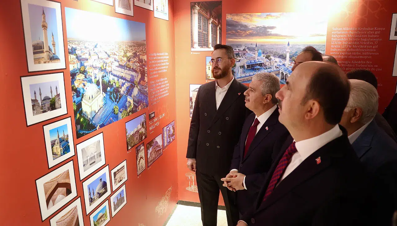 Bin yıllık vakıf kültürünü anlatan sergi Konya'da açıldı