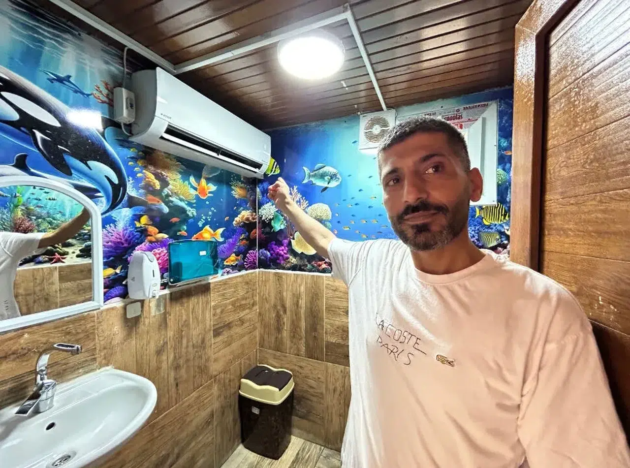 Görenler şaşkın: Bu tuvalete giren çıkmak istemiyor