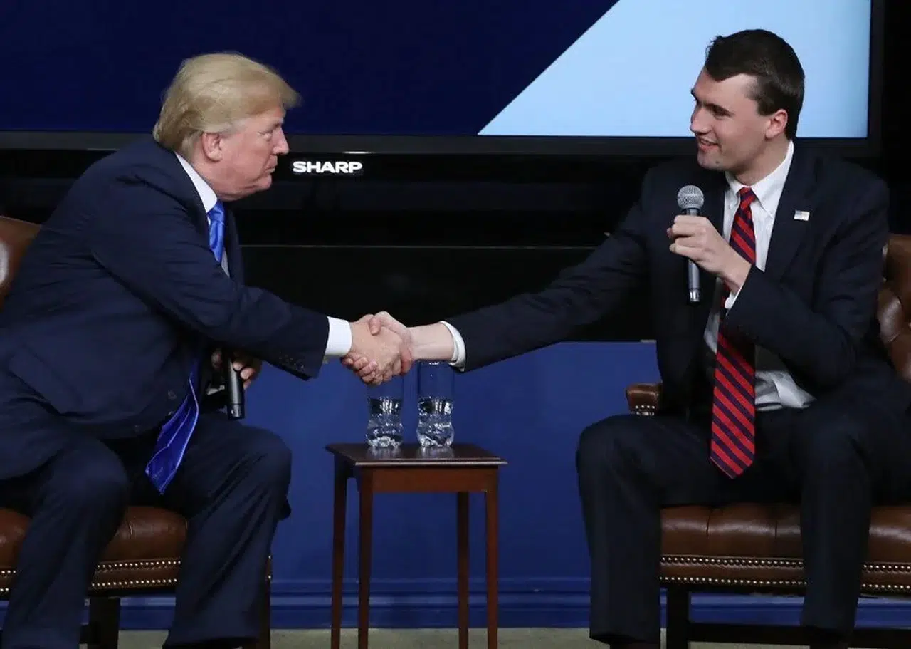 Trump'ı mı öldüreceklerdi: Destekçisi siyasi aktivist Charlie Kirk ile mesaj