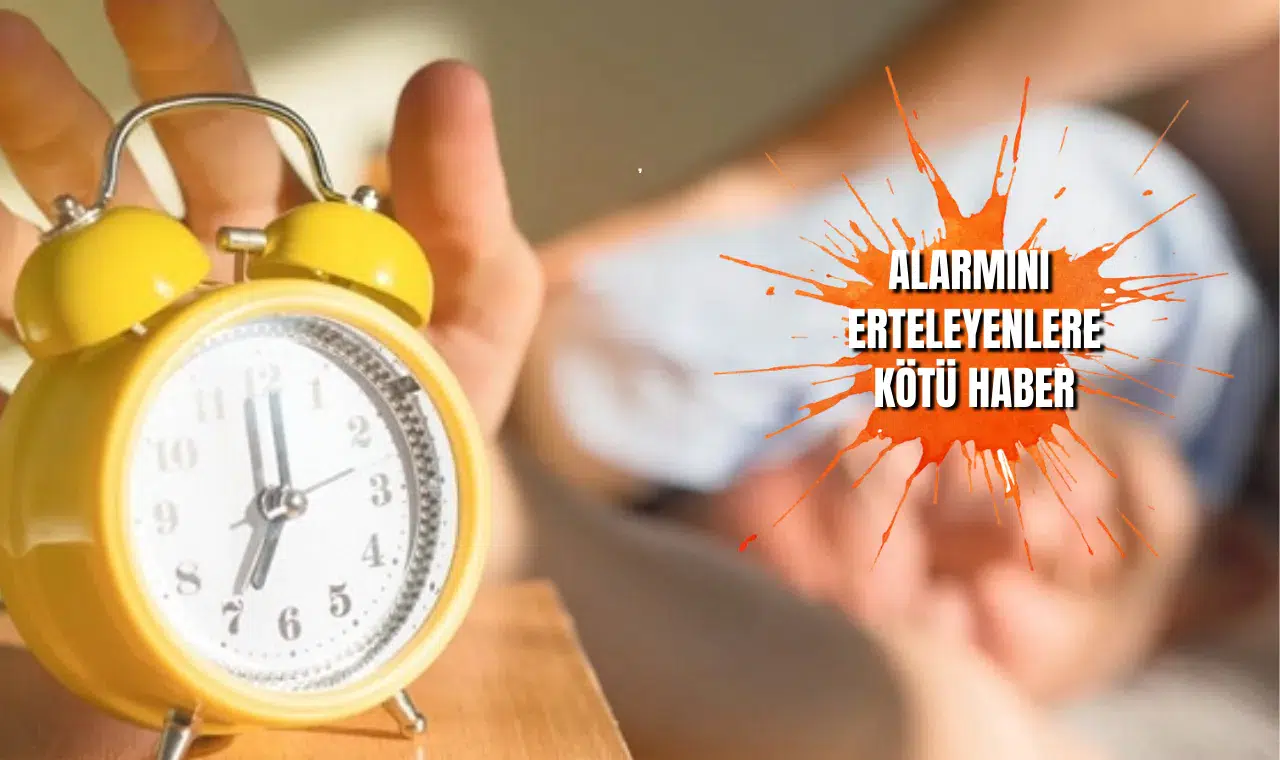 Uzmanlar uyardı: Sabahları alarmın "Ertele" tuşuna sakın basmayın!