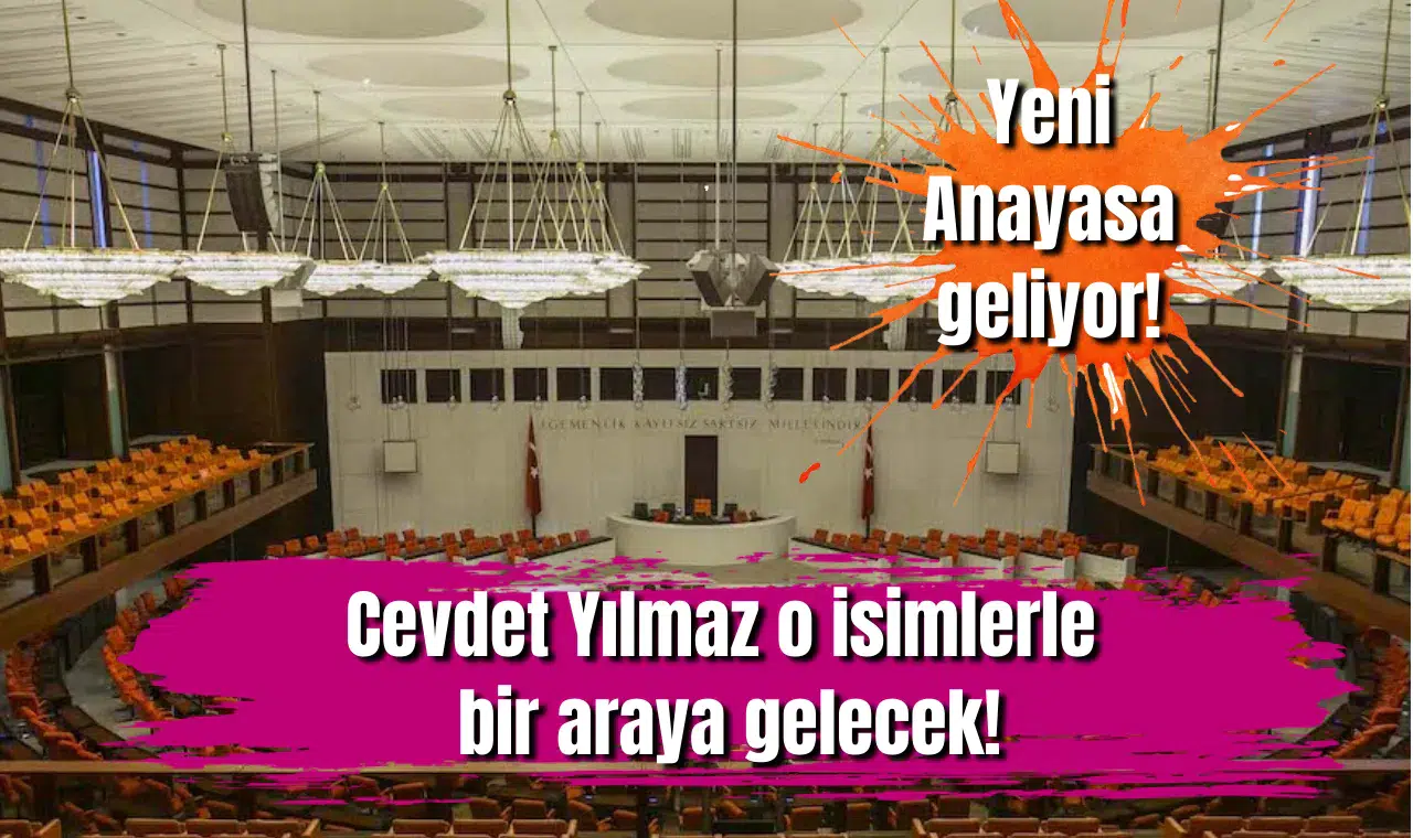 Yeni Anayasa geliyor! Cevdet Yılmaz o isimlerle bir araya gelecek!