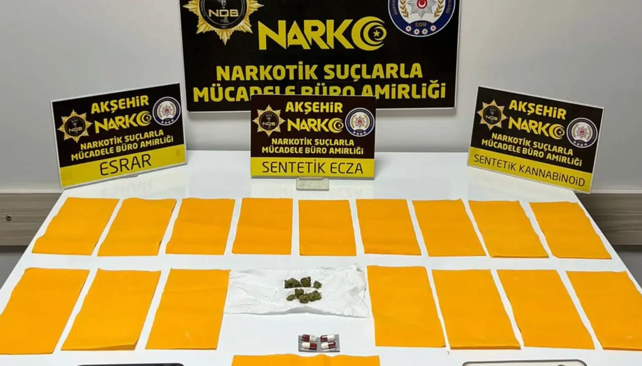 Konya'da 14 bin kullanımlık bonzai ele geçirildi: Polisten başarılı operayon