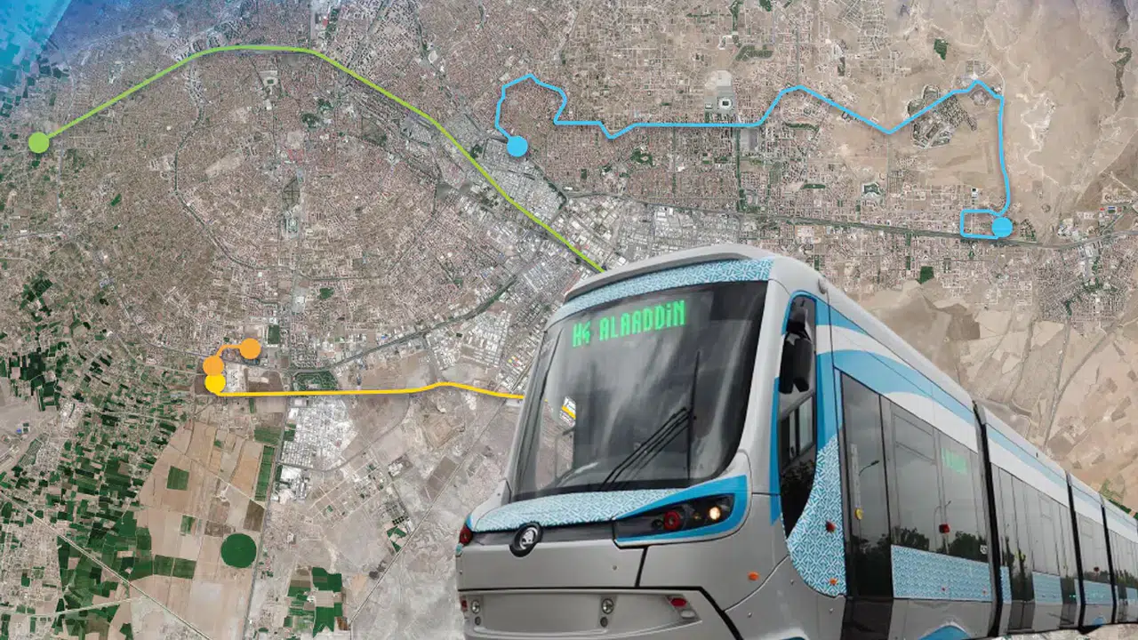 Konya’nın ulaşım ağı güçleniyor: 2025 yılı raylı sistemin oldu