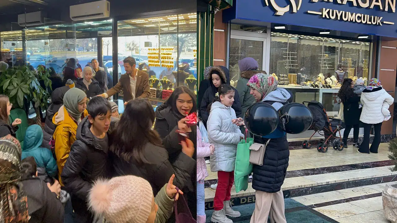 Konya'nın meşhur kuyumcusu şivlilikte para dağıtacak