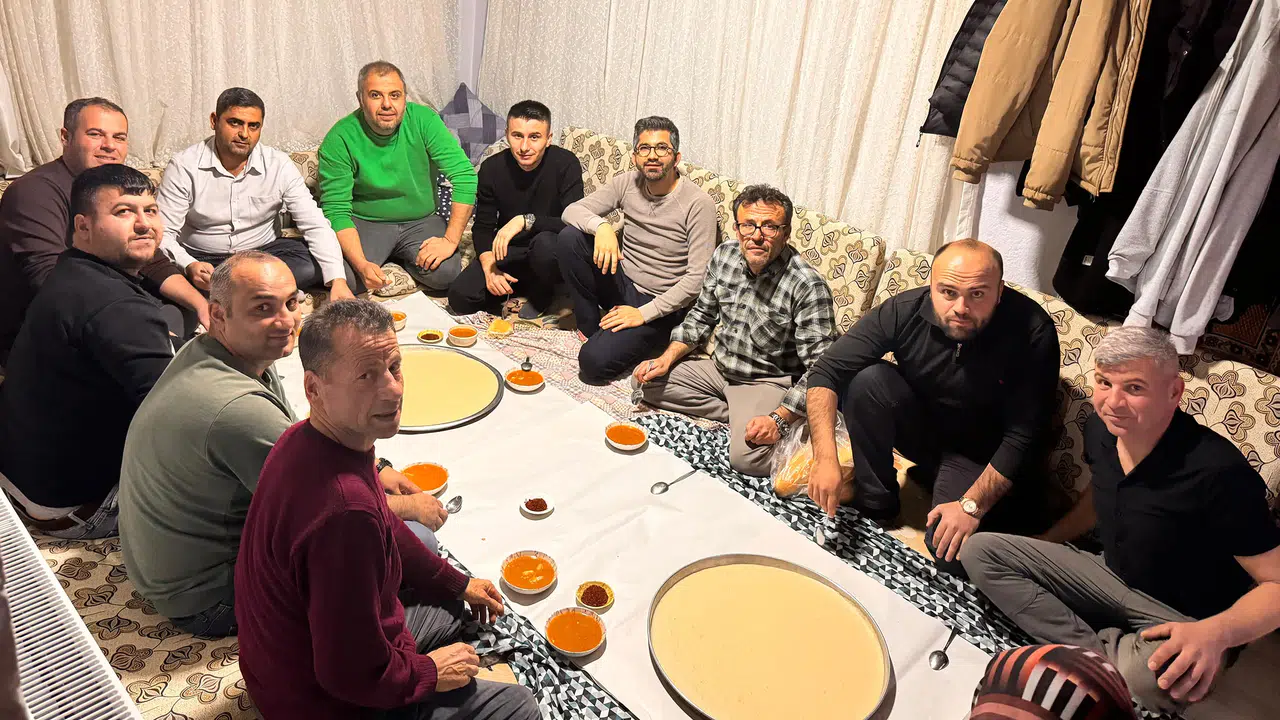 Seydişehir KYK Personeli Arabaşı ile kış sofrasında buluştu