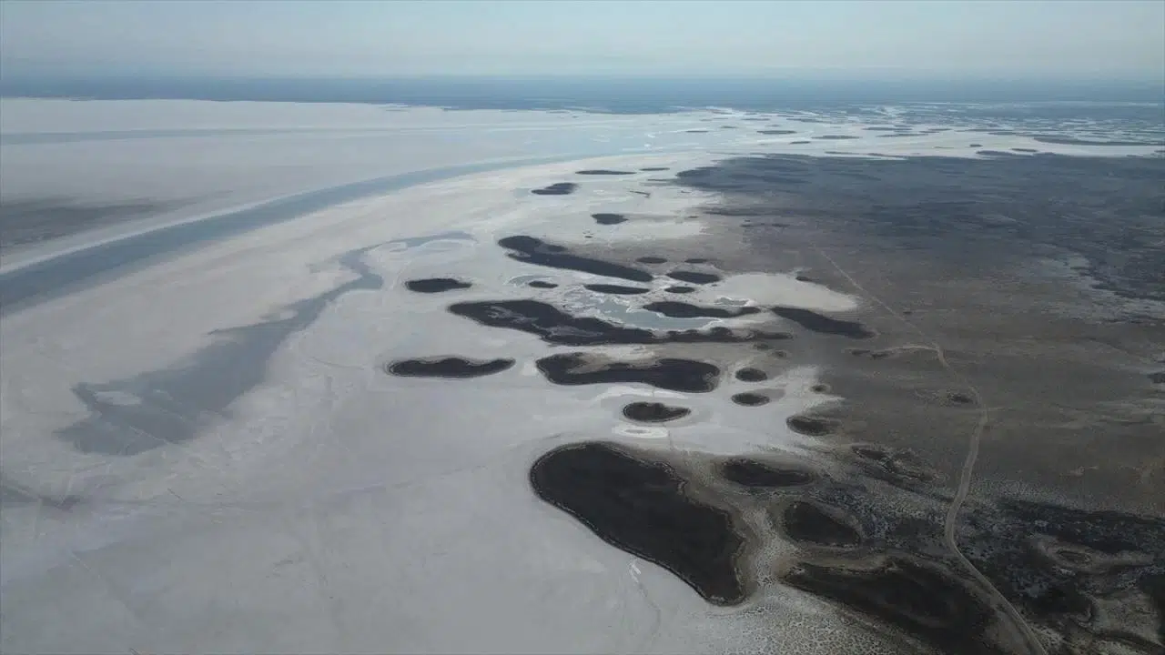 Konya'nın beyaz altını: Tuz Gölü’nden 5 kıtaya tuz ihracatı