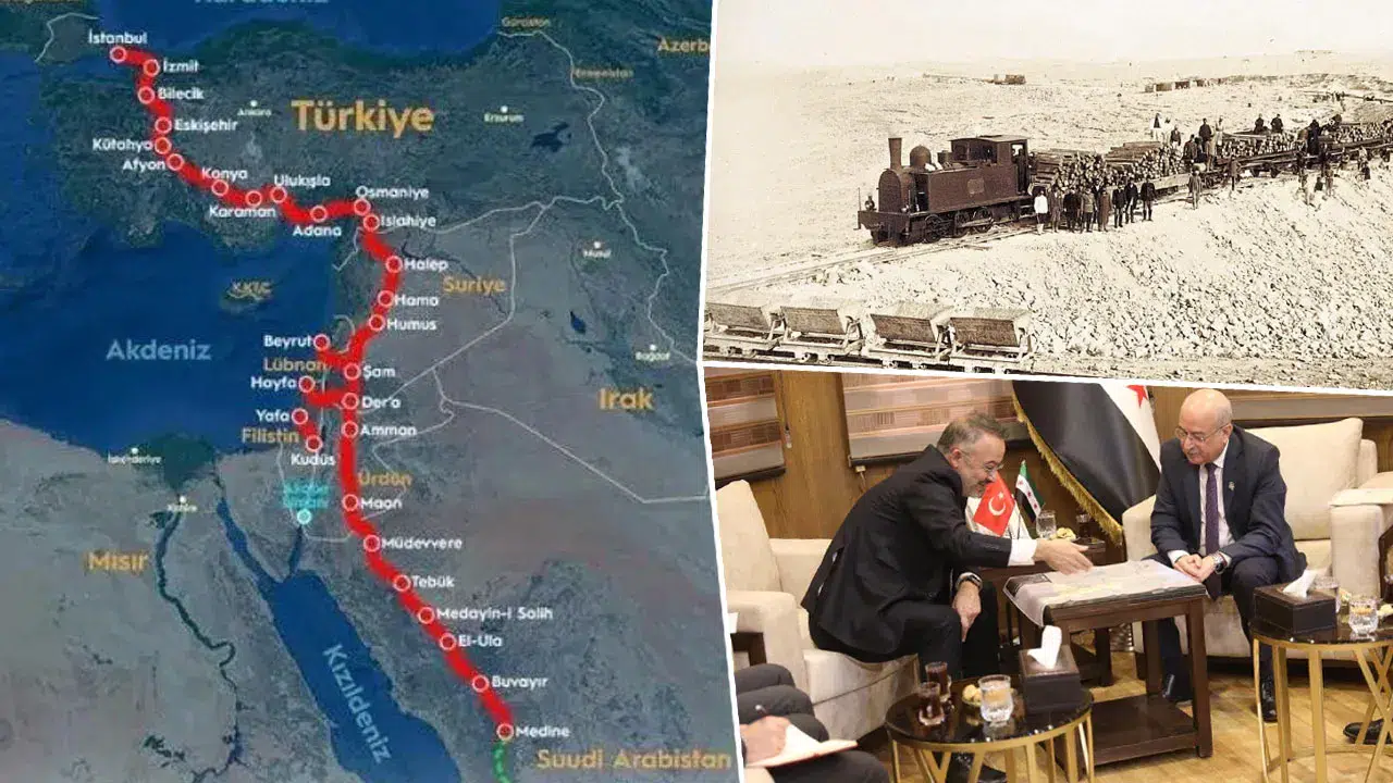 Konya, Hicaz demiryolunun merkezinde yer alacak: Osmanlı'nın büyük projesi hayata geçiyor