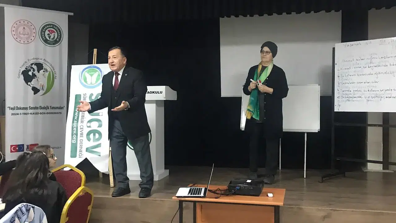 Konya’da öğrenciler bilinçleniyor: SÜÇEV suyun önemini anlattı