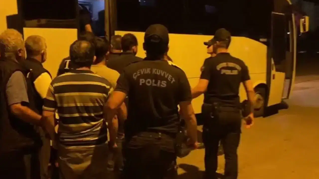 Nefes kesen operasyonlar: 9 ilde 89 kişi yakalandı