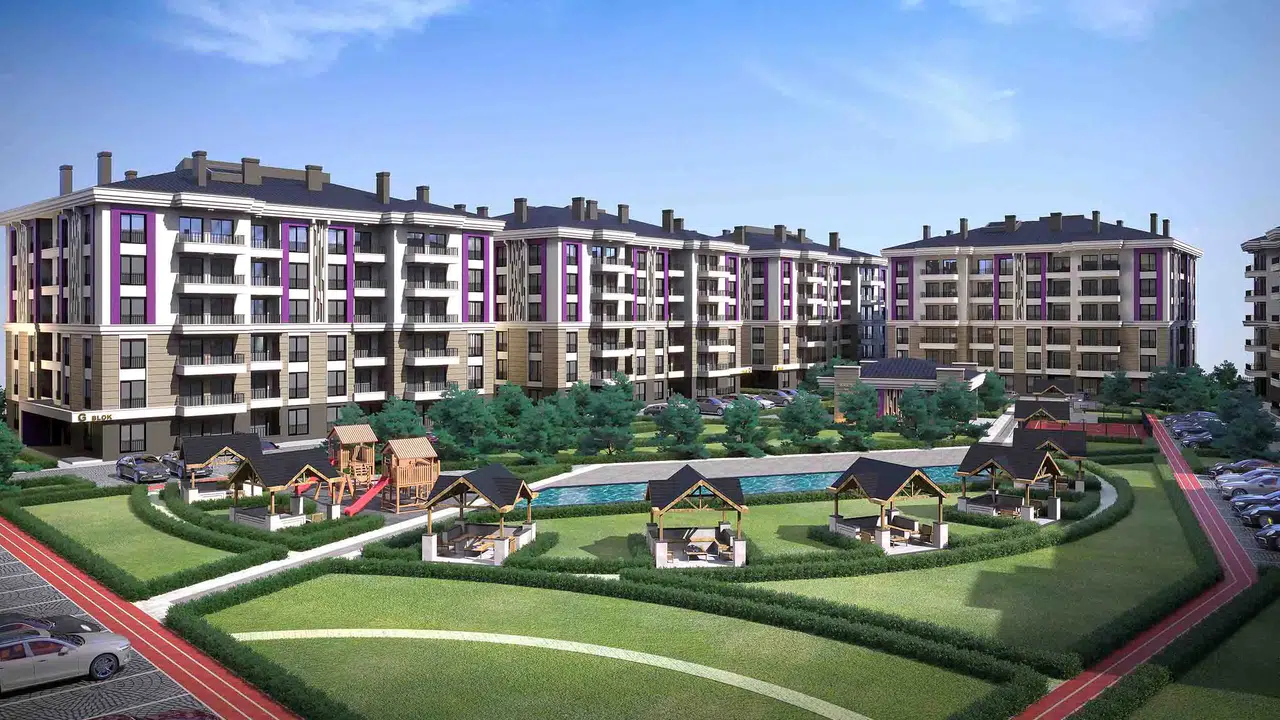 Konya'nın yeni konutlarında kura heyecanı yaşandı