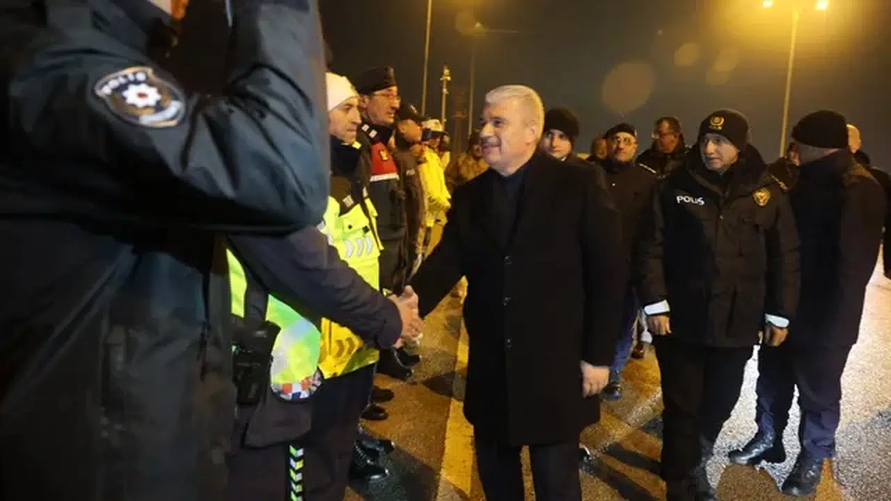 Konya'da heyecan yaşandı: Şehir yeni yıla huzurla …