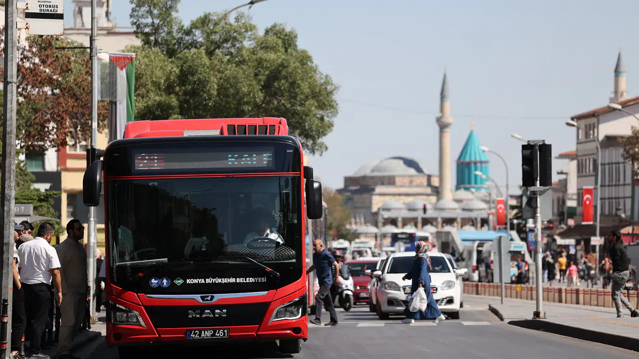 Konya'da yaşamak için bir sebep daha: Ulaşım çok ucuz