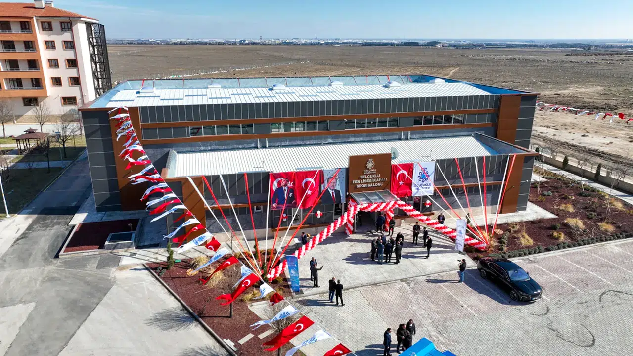 Konya'da spora yatırım sürüyor: Selçuklu Fen Lisesi'ne yeni tesis