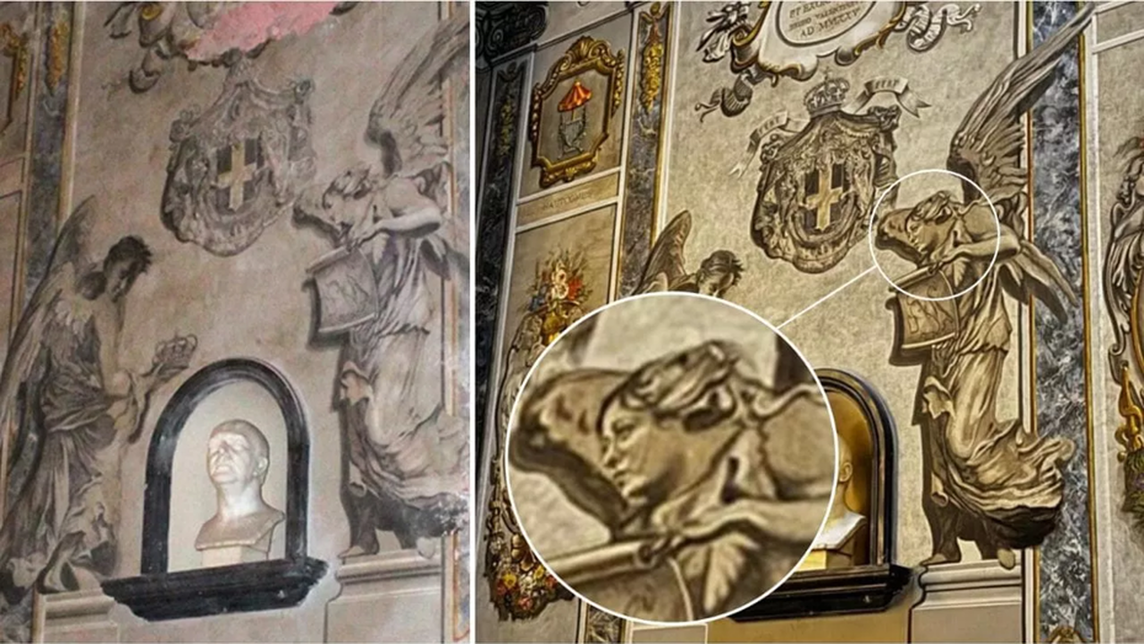 İtalya'yı karıştırmıştı: Başbakan Meloni'ye benzetilen meleğe gözaltı