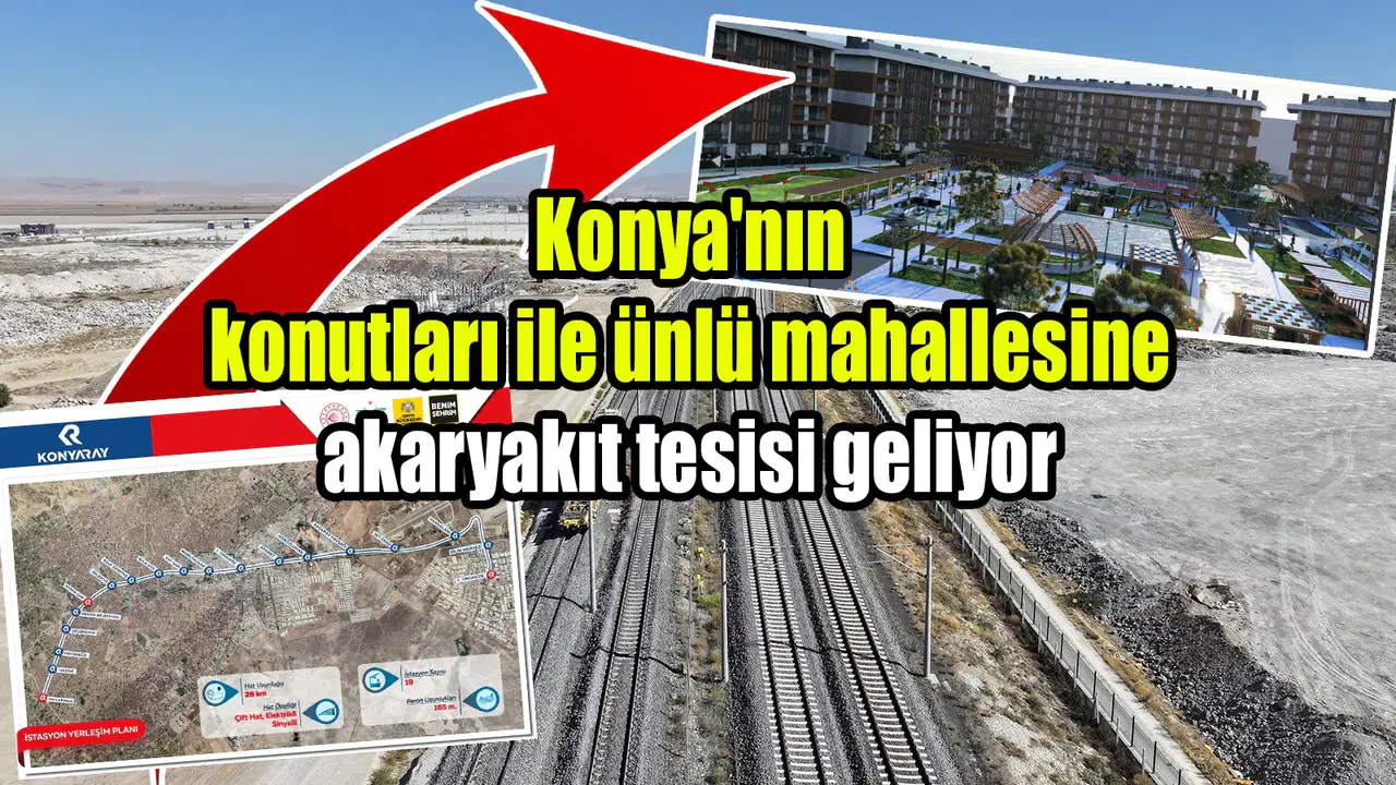 KonyaRay'ın yanına 407 milyon liralık tesis geliyor: Kuzey inşa edecek