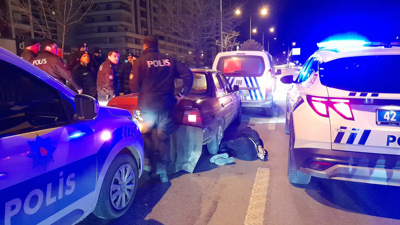 Konya GTA oyunu gerçek oldu: Şehirde büyük kovalamaca