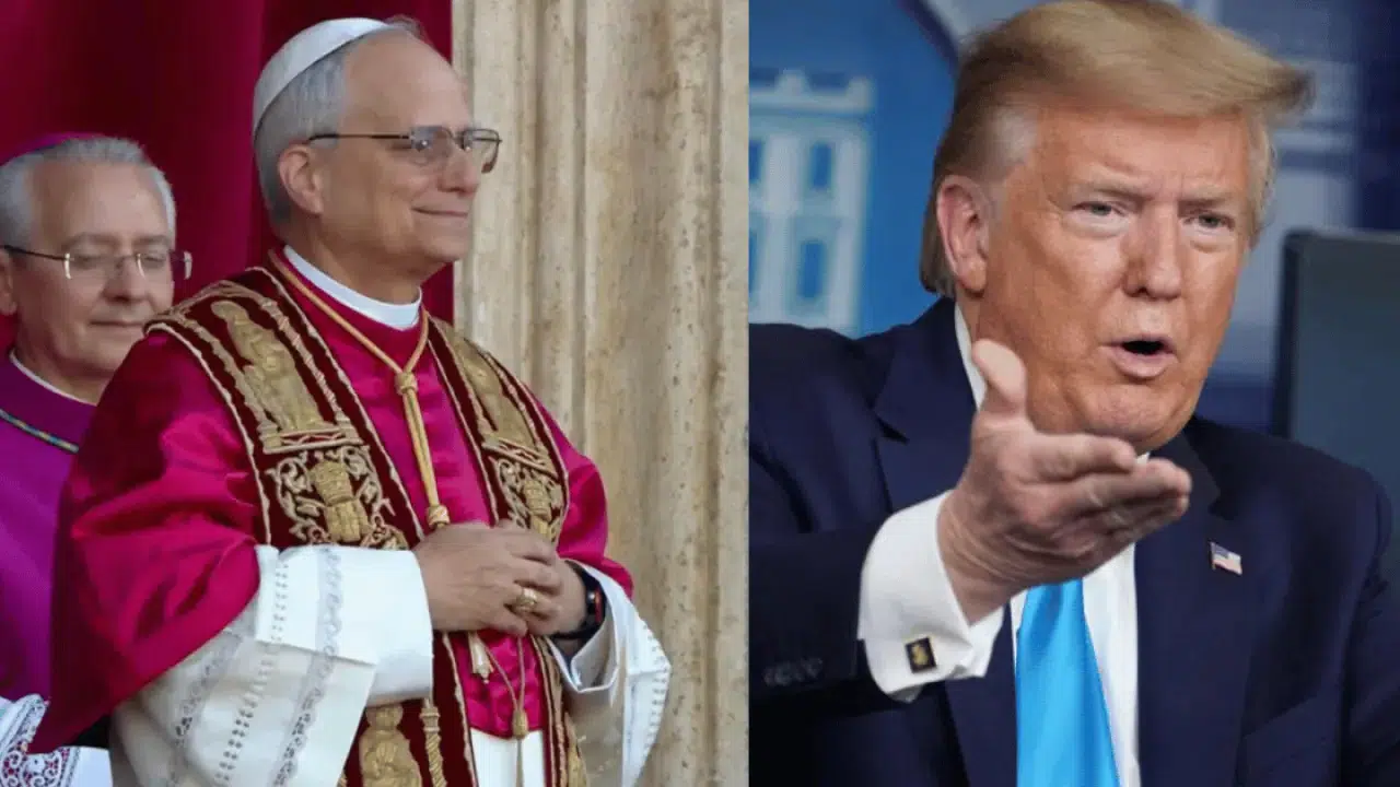 Trump’tan Papa 14. Leo’ya sert eleştiriler:  Kendine çeki düzen vermeli