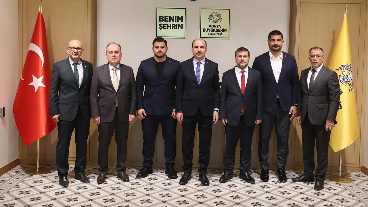 Avrupa Şampiyonu Güreşçi Kayaalp'ten Başkan Altay'a ziyaret