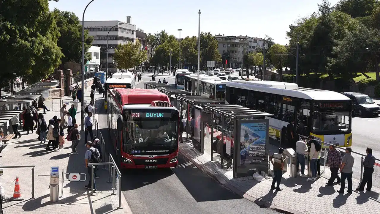 Konya'da toplu ulaşıma zam geldi: Tarife yarın uygulanacak