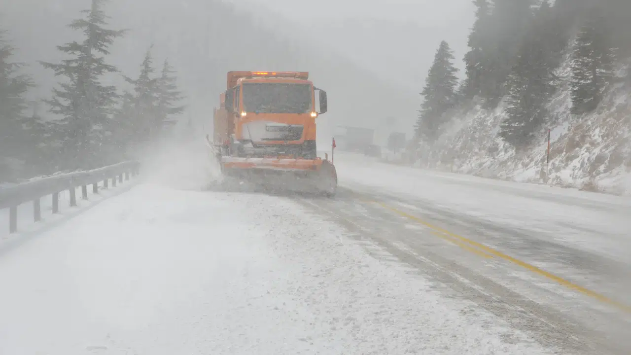 Bin 825 rakımlı Alacabel’de kar kalınlığı 5 santimetreye ulaştı