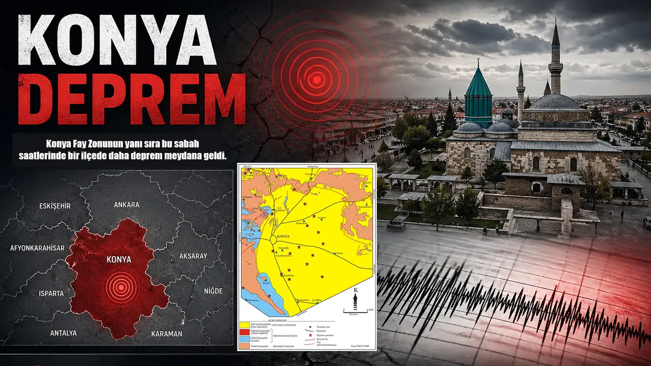 Konya'nın en güvenilir bölgesi olarak biliniyordu: Deprem ile sallandı