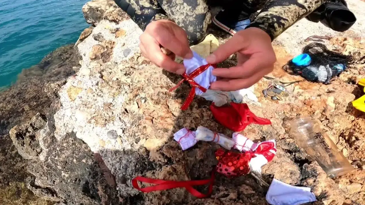 Deniz dilek çöplüğüne döndü: Ev, araba ve sağlık istediler