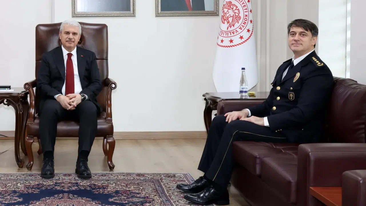 Konya’da huzur ve güvenliğin istikrarı için gece gündüz çalışacağız