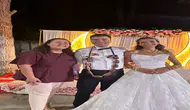 Damada altın yerine sucuk taktı