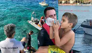 Saatler sonra mucize! Tırmandıkları kayalıklarda bulundular