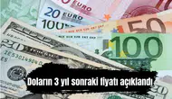 Doların 3 yıl sonraki fiyatı Resmi Gazete'de açıklandı