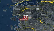 Balıkesir'de peş peşe depremler
