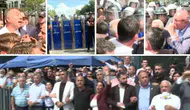 İcra memurları CHP binasında! Gürsel Tekin binaya beklenirken kargaşa çıktı