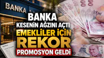 Banka kesenin ağzını açtı: Emekliler için rekor promosyon geldi