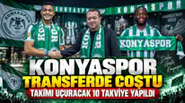 Konyaspor transferde coştu: Takımı uçuracak 10 takviye yapıldı