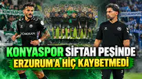 Konyaspor siftah peşinde: Erzurum’a hiç kaybetmedi