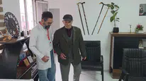72 yaşındaki emekli madenci, yapay deri işlevi gören materyalle ayağa kalktı
