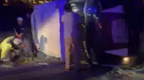 Tarım işçilerini taşıyan minibüs otomobille çarpıştı: 1 ölü, 7 yaralı