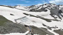 Konya'nın yanı başına ilk kez bu kadar kar yağdı: Yollar açılıyor