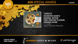 Aşeneye Karaman Mutfağı kitabı Jüri Özel Ödülü'ne layık görüldü
